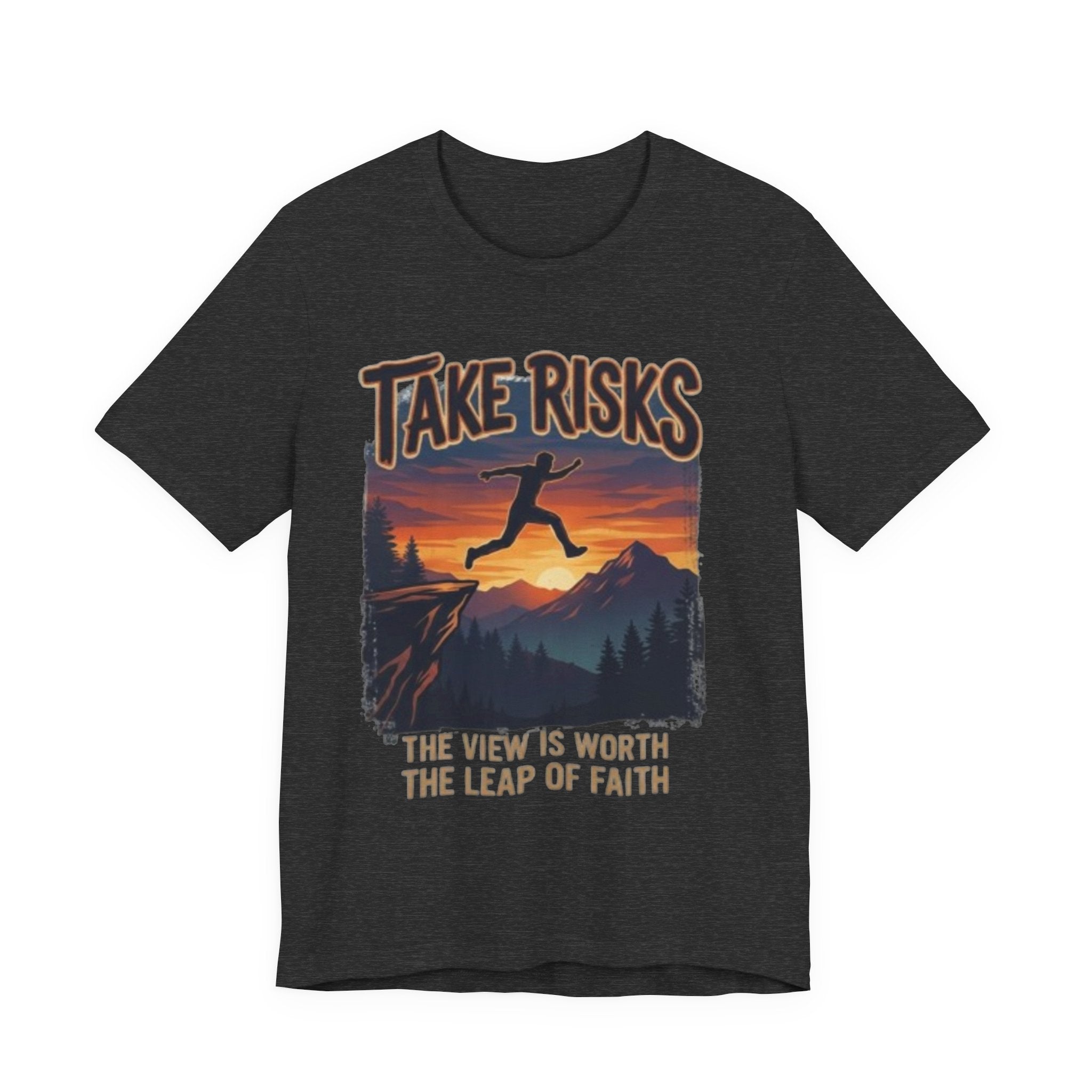 Take Risks Mountain T‑Shirt